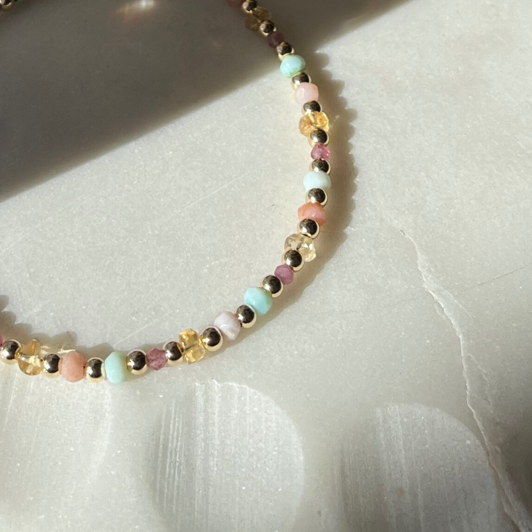 MIA | SORBET + GOLD BRACELET