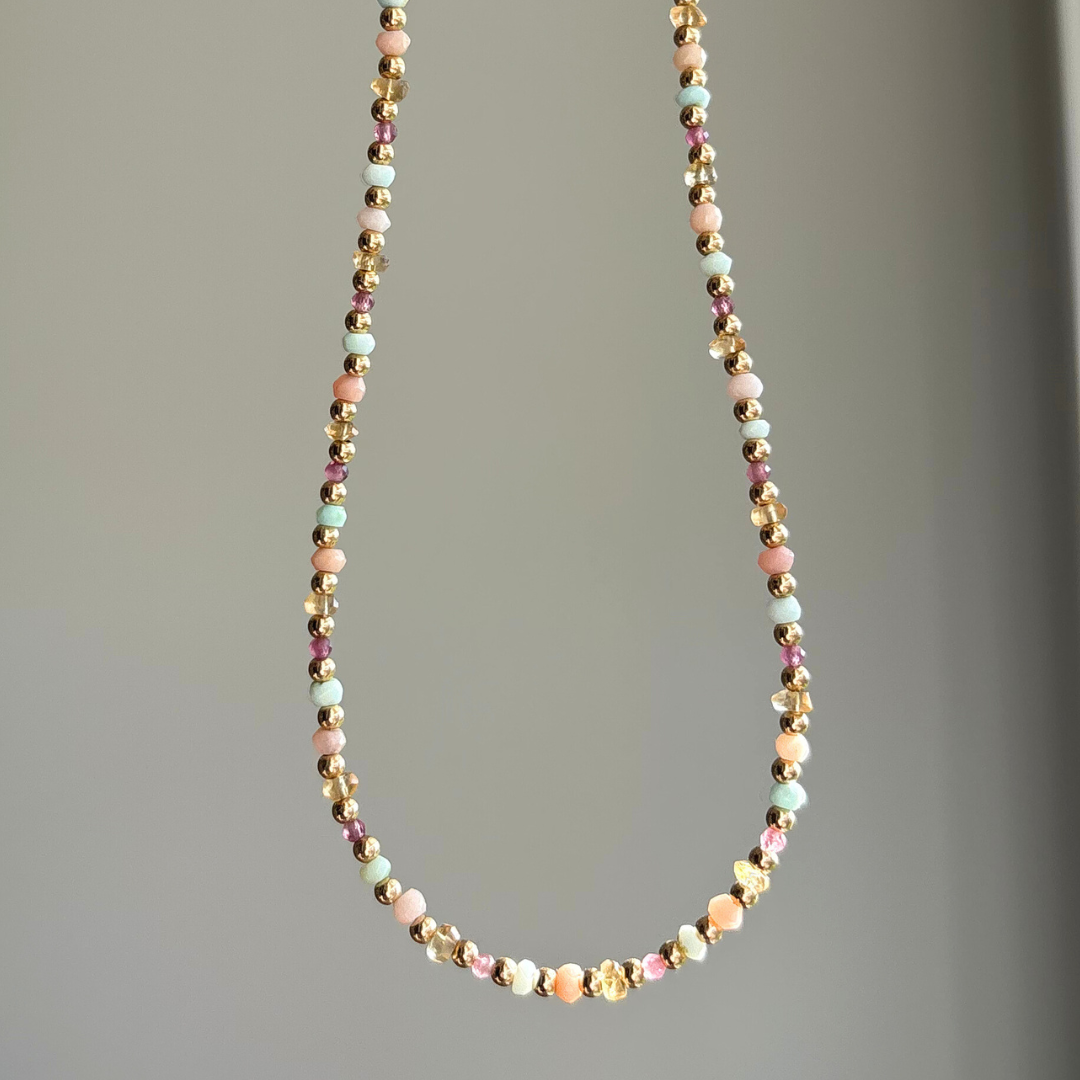 MIA | SORBET + GOLD NECKLACE