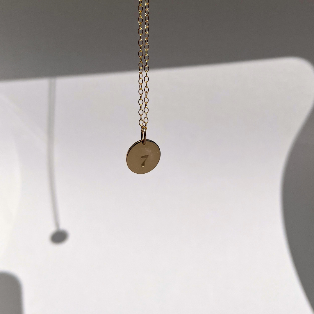 NUMBER NECKLACE
