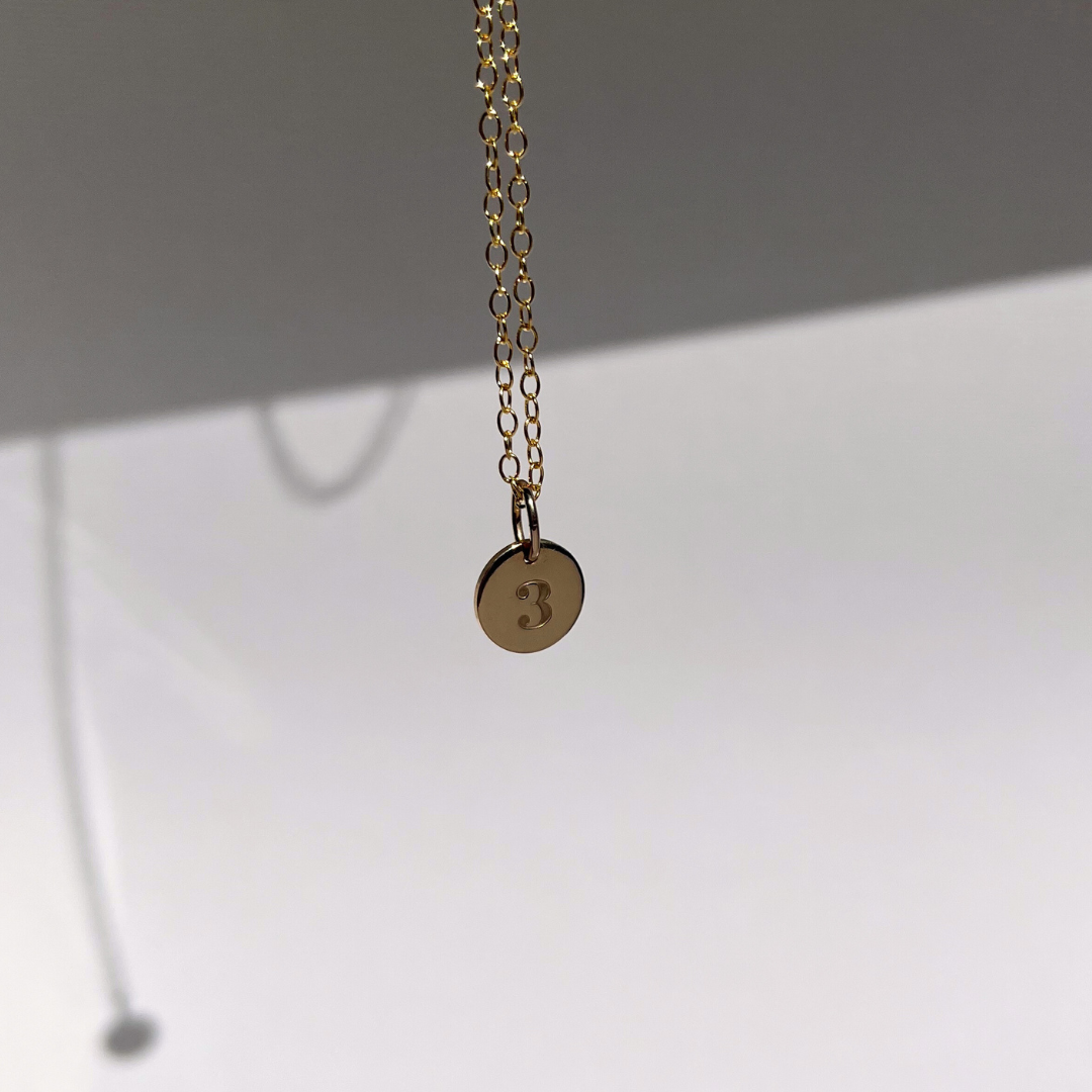 NUMBER NECKLACE
