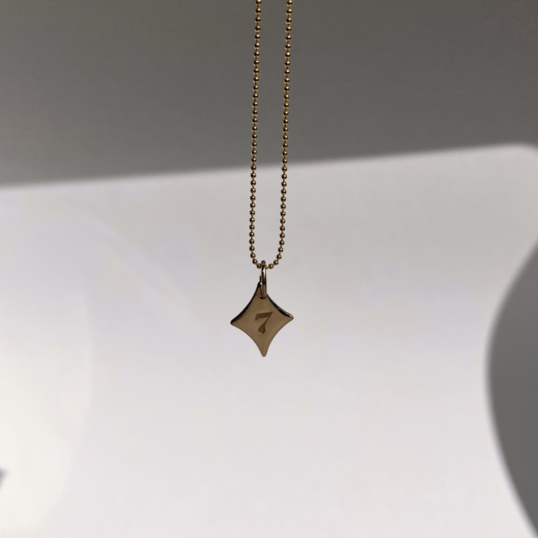 NUMBER NECKLACE