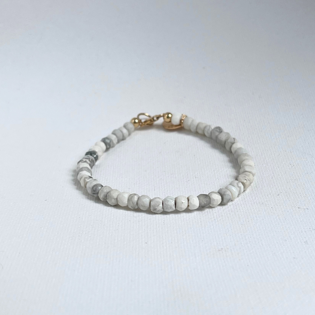 MIA   |    HOWLITE BRACELET