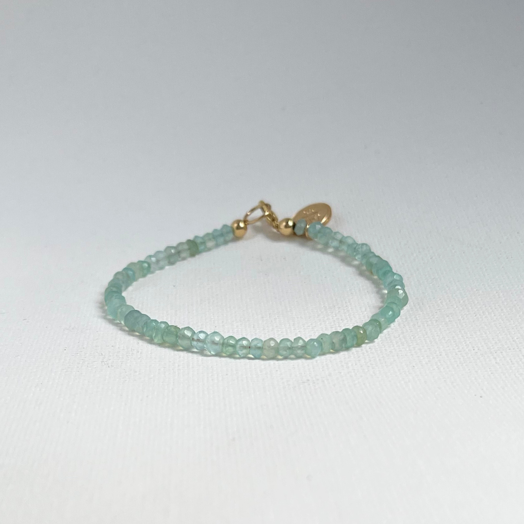 MIA | SEA GREEN CHALCEDONY BRACELET