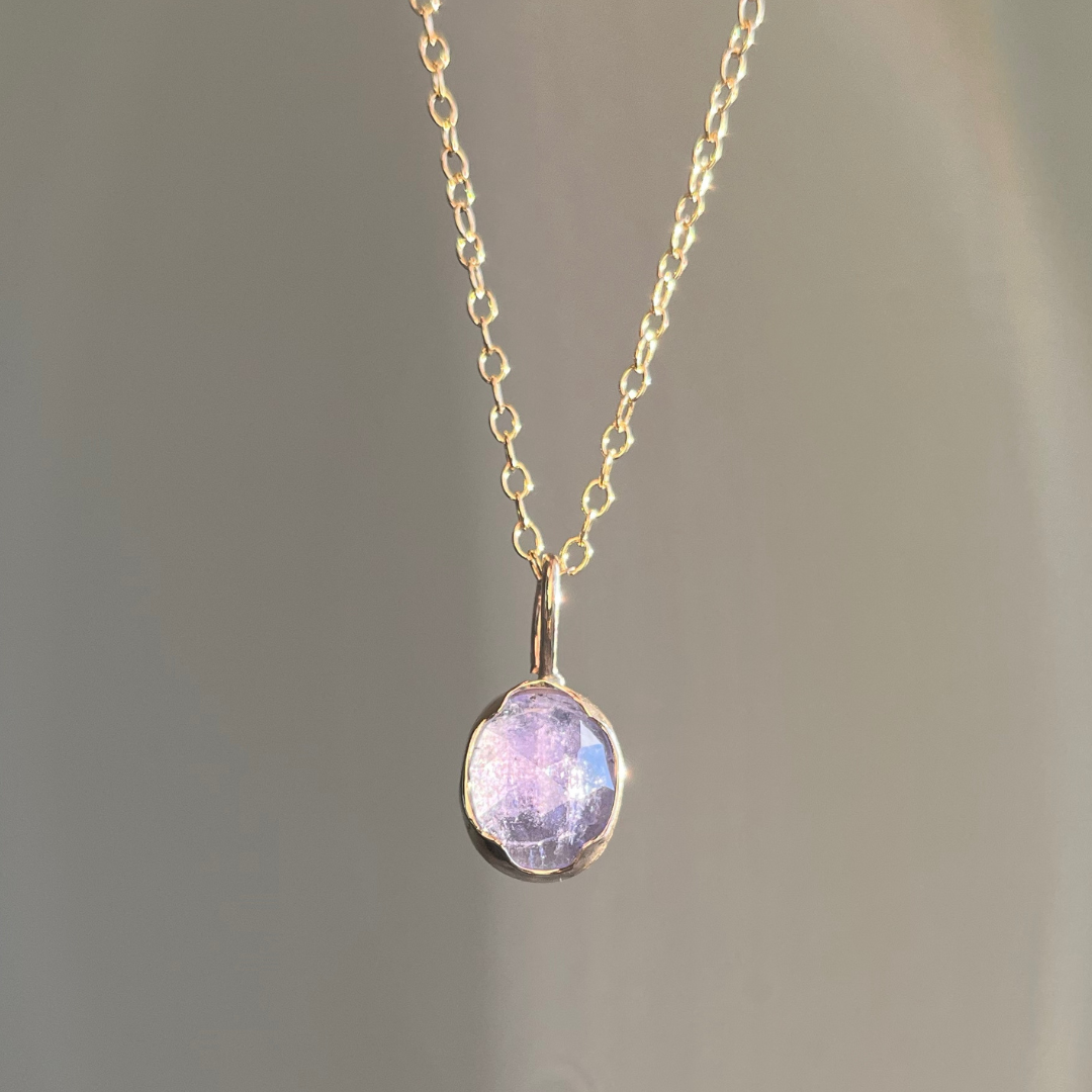 FLEUR | TANZANITE PENDANT