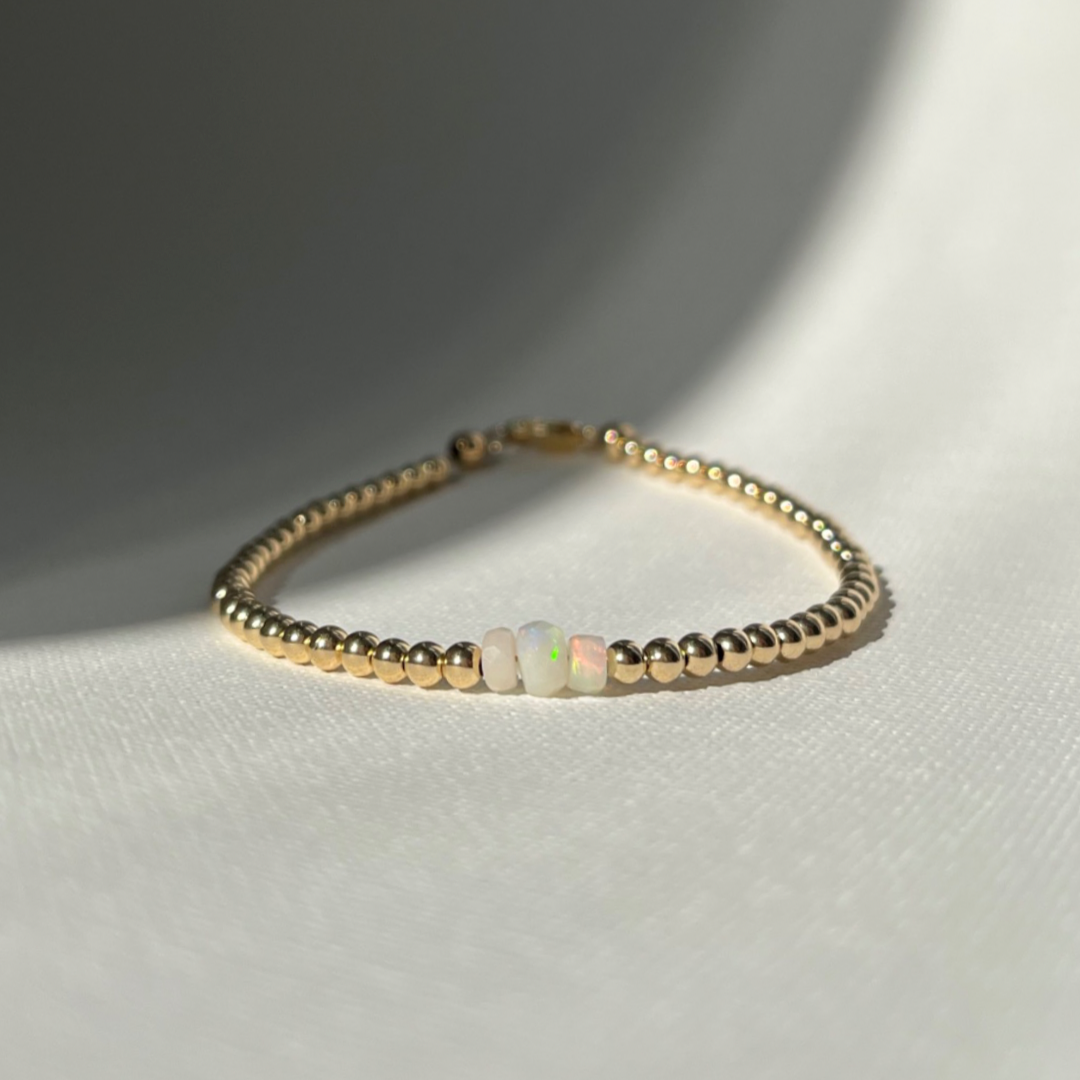 LILY | ETHIOPIAN OPAL BRACELET