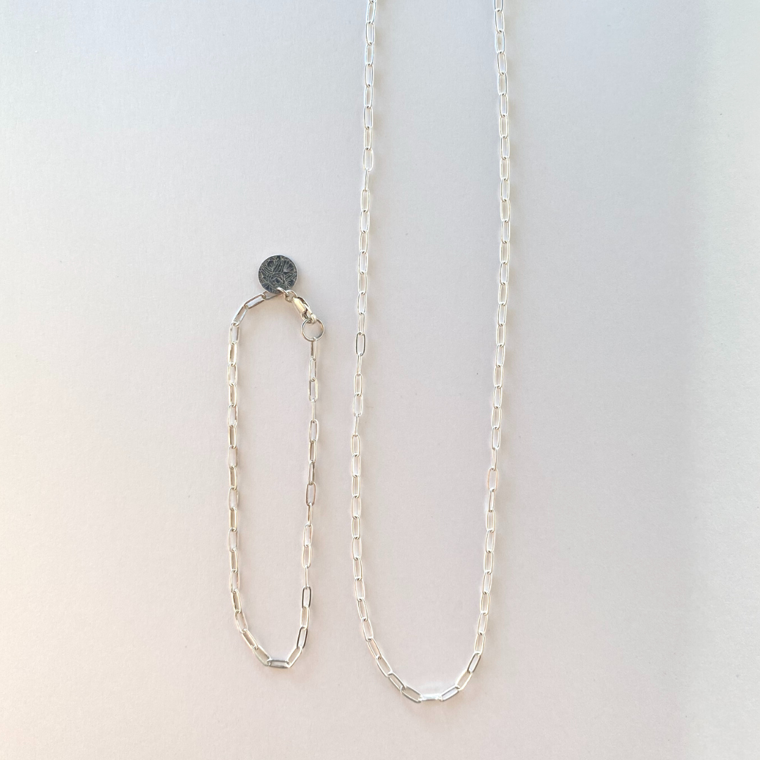 POPPY NECKLACE | SILVER