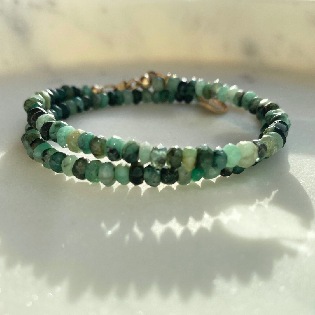 MIA   |    EMERALD BRACELET