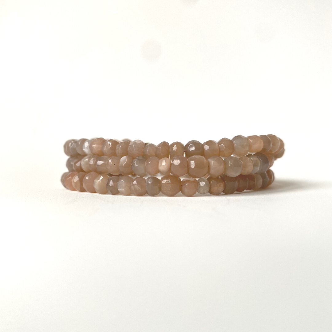MIA | COFFEE MOONSTONE BRACELET