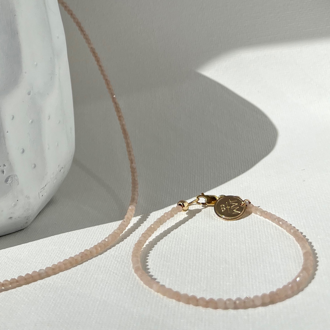 MIA  |  BLUSH MOONSTONE BRACELET