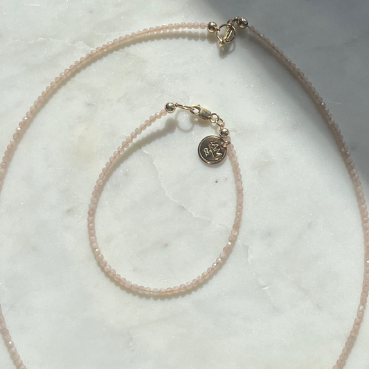 MIA  |  BLUSH MOONSTONE BRACELET