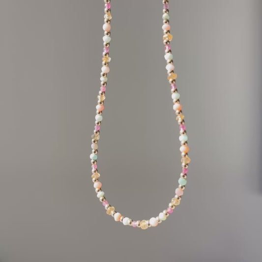 MIA  |  SORBET + GOLD NECKLACE