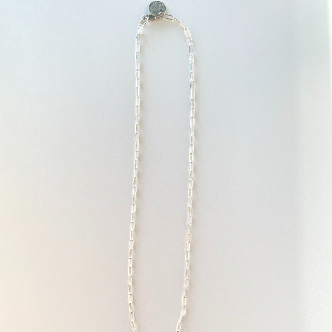 POPPY NECKLACE    |    SILVER
